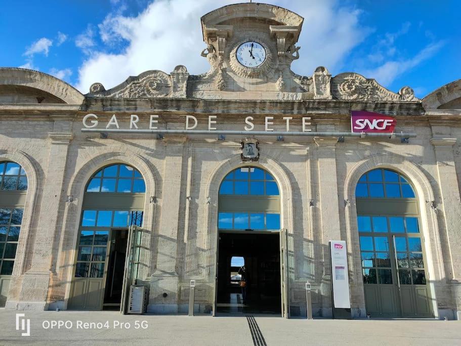 Grand T2 Esprit Loft Coeur De Ville Sète Exterior foto
